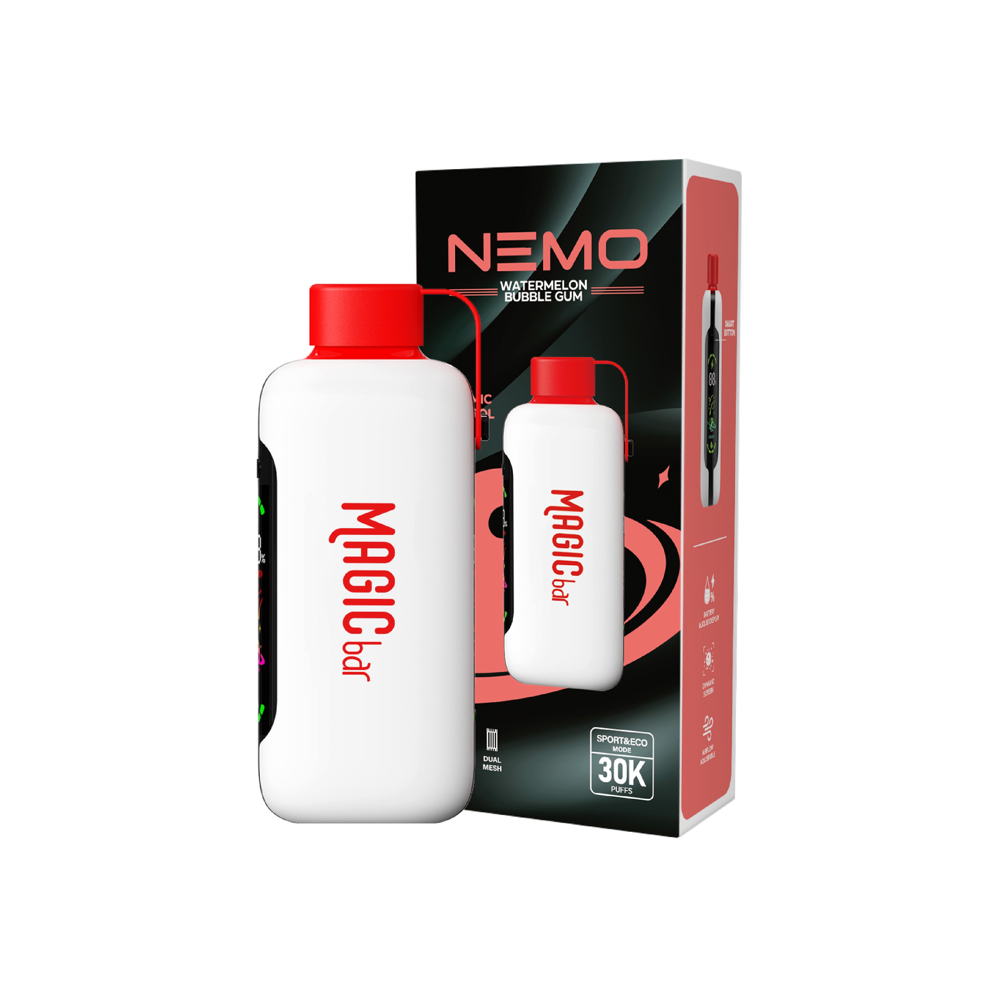 Magic Bar NEMO 30000 Puffs Disposable Vape VS Vozol Star 20000