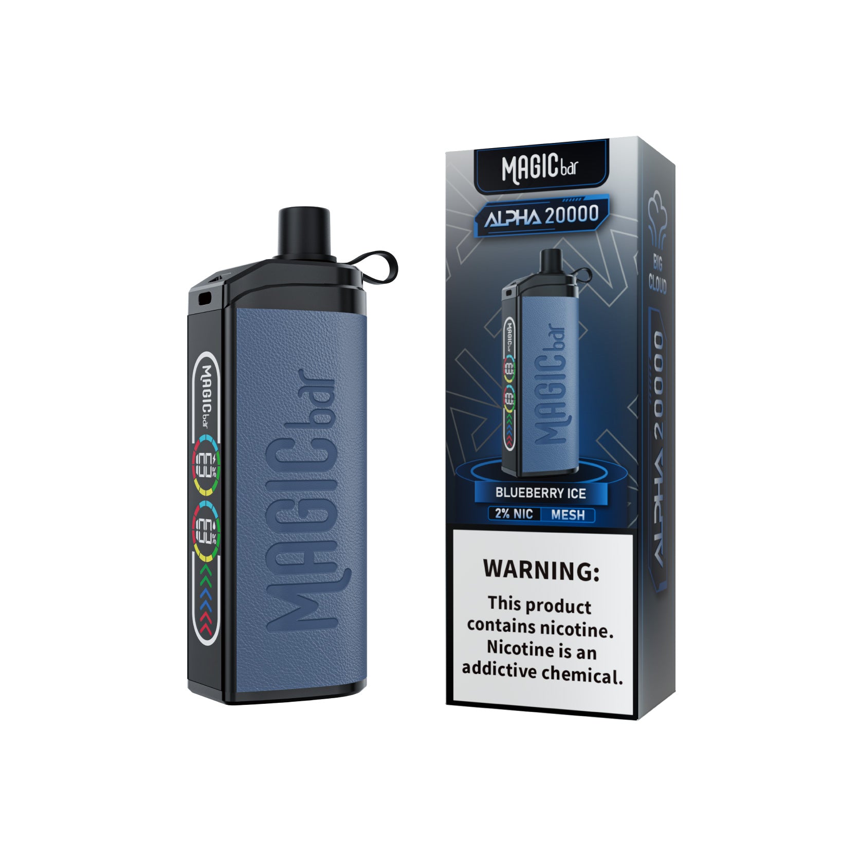 Magic Bar Alpha 20000Puffs DTL Disposable Vape VS Al Fakher 15K Alfakher 15K Pro Al fakher 20K Al fakher 25K Al fakher 30K Al fakher 35K Al fakher 40K Disposable