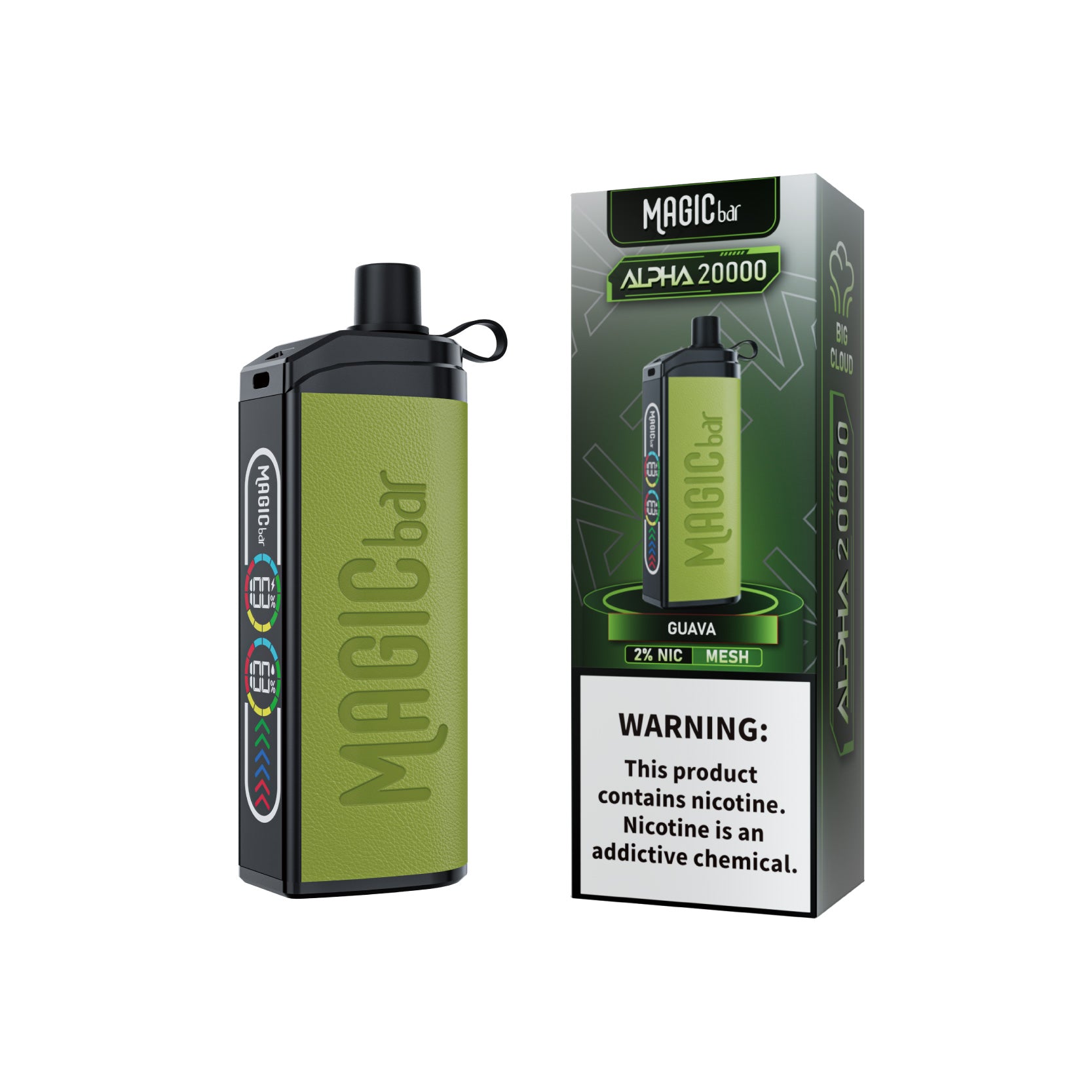 Magic Bar Alpha 20000Puffs DTL Disposable Vape Hot Selling Disposable Vape