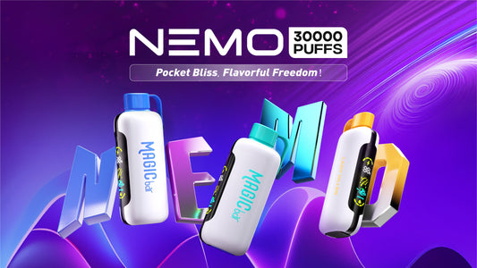 A vaper's guide to getting the best flavor from an MTL vape, featuring the MAGIC BAR NEMO 30000.