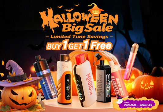 🎃 Vape Halloween Sale BOGO Madness – Buy One, Get One FREE!