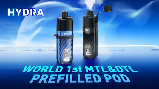 DTL Vaping MAGIC BAR Prefilled Pod Kit DTL MTL HYDRA vs. AL FAKHER Crown Bar 