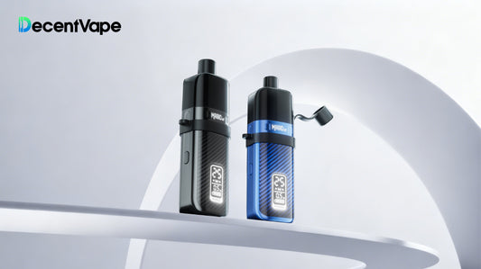 The MAGIC BAR HYDRA vape, a smart and powerful alternative to traditional vape mod kits, displaying its dynamic screen and sleek design.