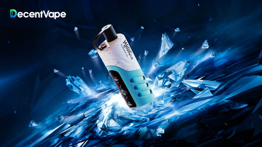 An image comparing an old disposable vape to the technologically advanced MAGIC BAR ULTIMATE PRO 50000.