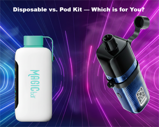 Disposable vs. Pod Kit: Magic Bar Nemo 30000 vs. Hydra DTL — Which is for You?