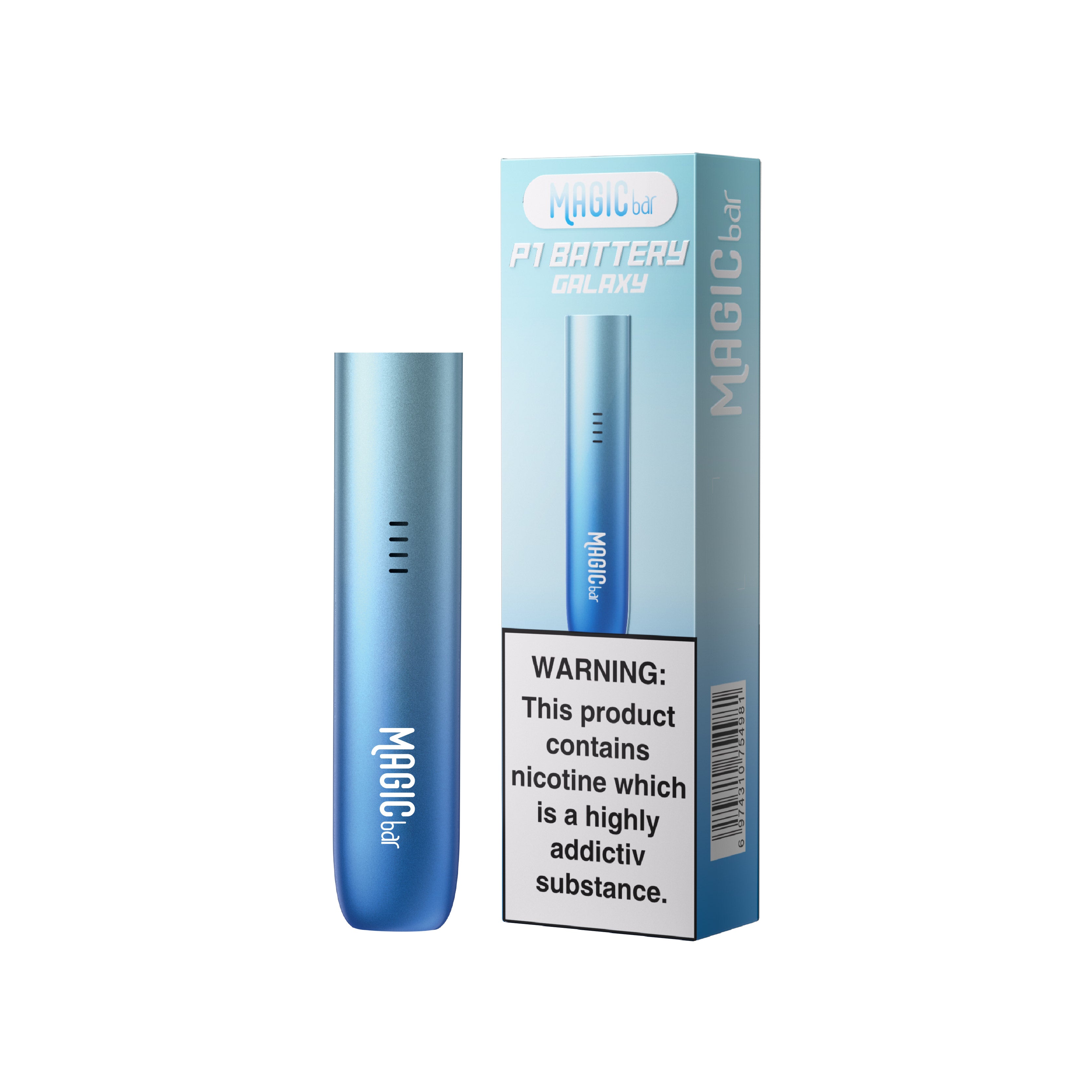 Magic Bar P1 Battery compatible with Relx pod systems