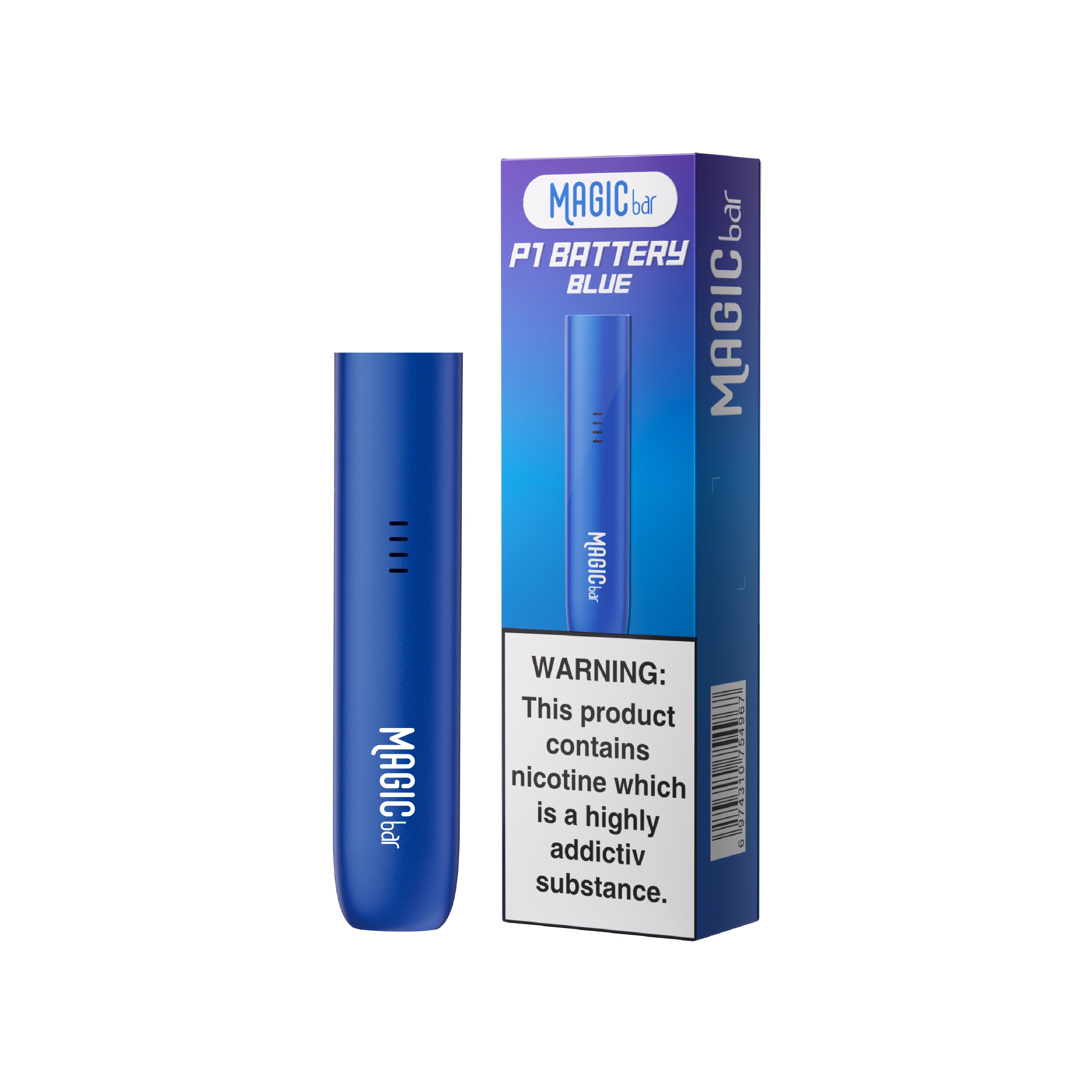 Magic Bar P1 Battery compatible with Relx pod systems