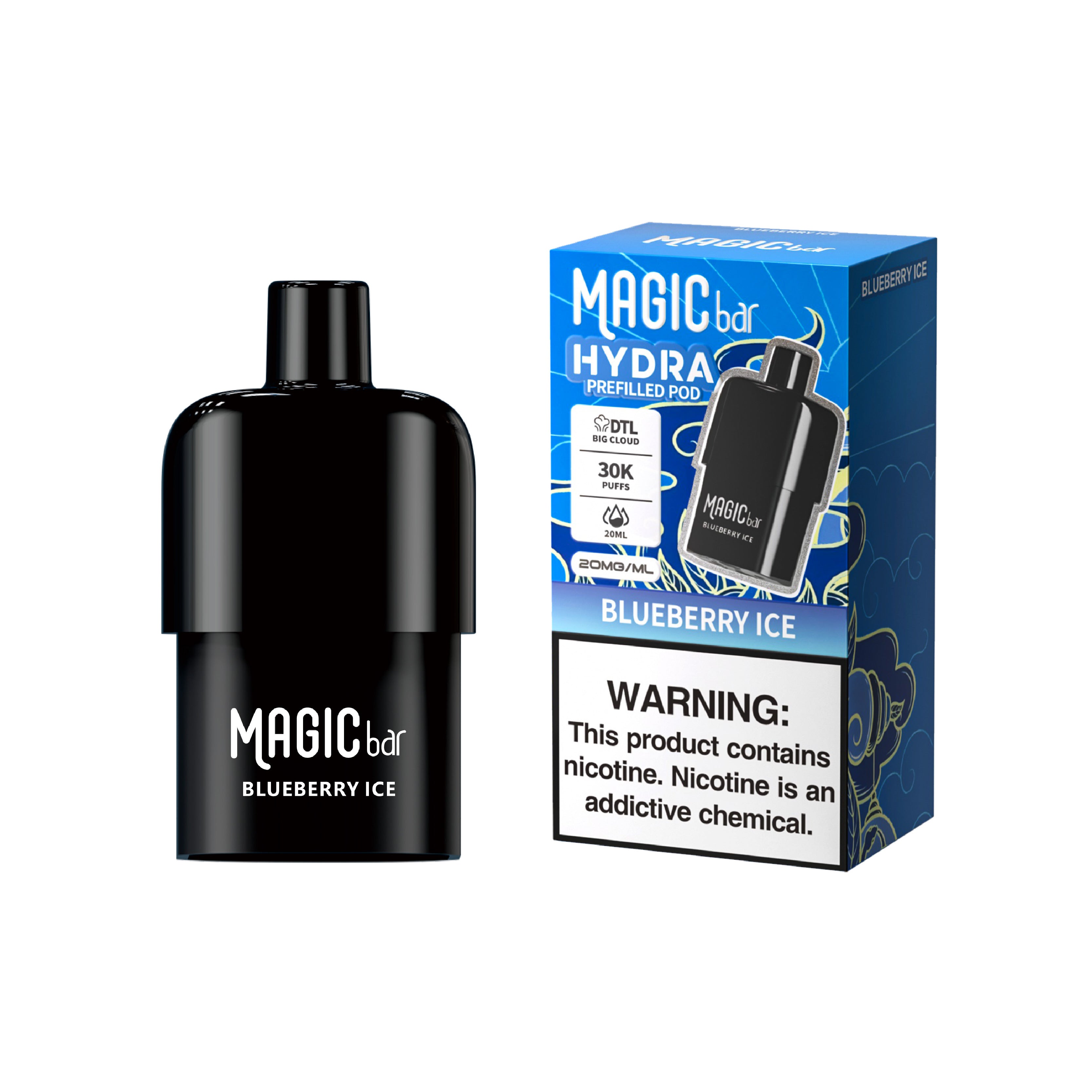 Magic Bar Hydra DTL Prefilled Pod