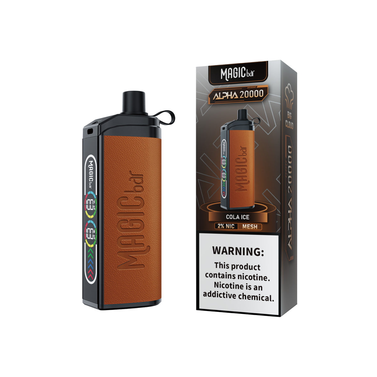 Magic Bar Alpha 20000Puffs DTL Disposable Vape World Best DTL Brand