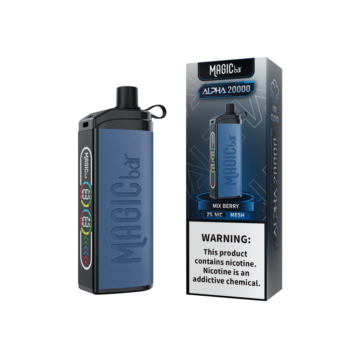 Magic Bar Alpha 20000Puffs DTL Disposable Vape Hot Selling Disposable Vape