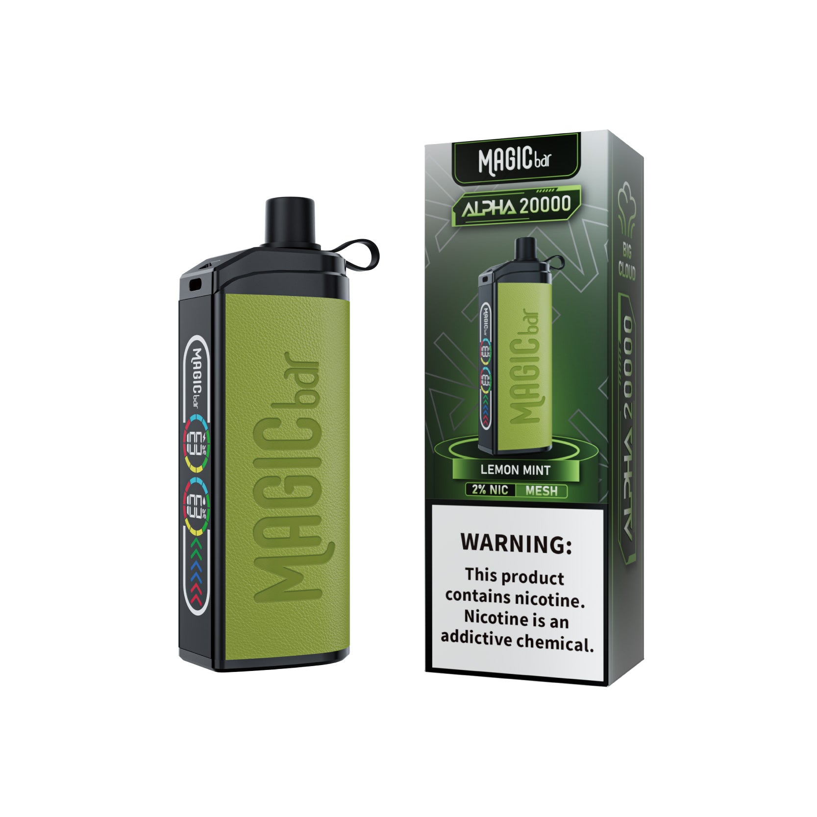 Magic Bar Alpha 20000Puffs DTL Disposable Vape World Best DTL Disposable