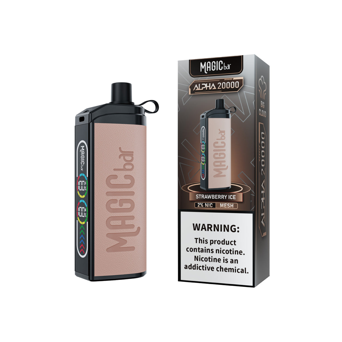 Magic Bar Alpha 20000Puffs DTL Disposable Vape VS Al Fakher 15K Alfakher 15K Pro Al fakher 20K Al fakher 25K Al fakher 30K Al fakher 35K Al fakher 40K Disposable