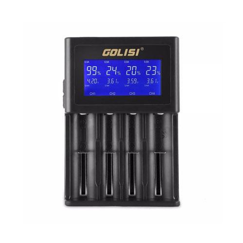 Golisi S4 2.0A Smart Battery Charger with Screen
