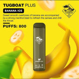 TUGBOAT PLUS DISPOSABLE POD DEVICE - Banana Ice