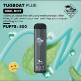 TUGBOAT PLUS DISPOSABLE POD DEVICE - Cool Mint