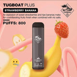 TUGBOAT PLUS DISPOSABLE POD DEVICE - Strawberry Banana